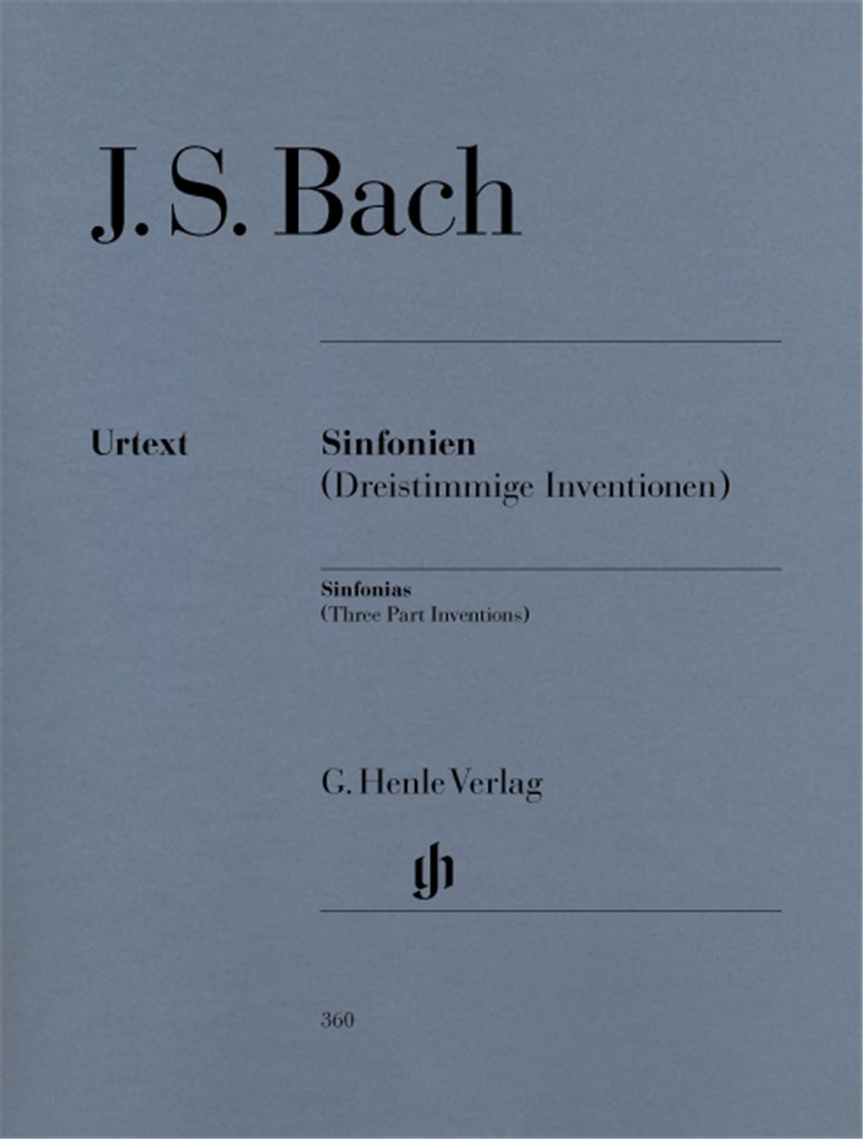Sinfonien BWV787-801 (Dreistimmige Inventionen)